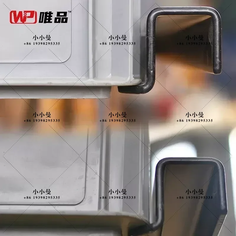 Manual Hydraulic Stacker Truck Plastic Basket Lift Forklift for Plastic Turnover Box Pedal Operated Lifting Equipment