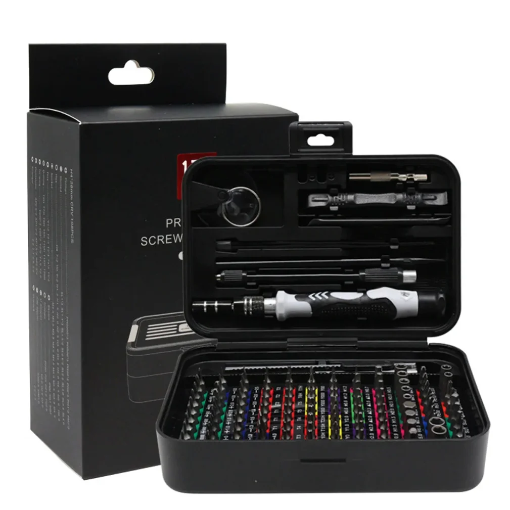 132 in 1 Precision Screwdriver Tool Set Multi-Function Repair Kit for Laptop Computer Mobile Phone Disassembly