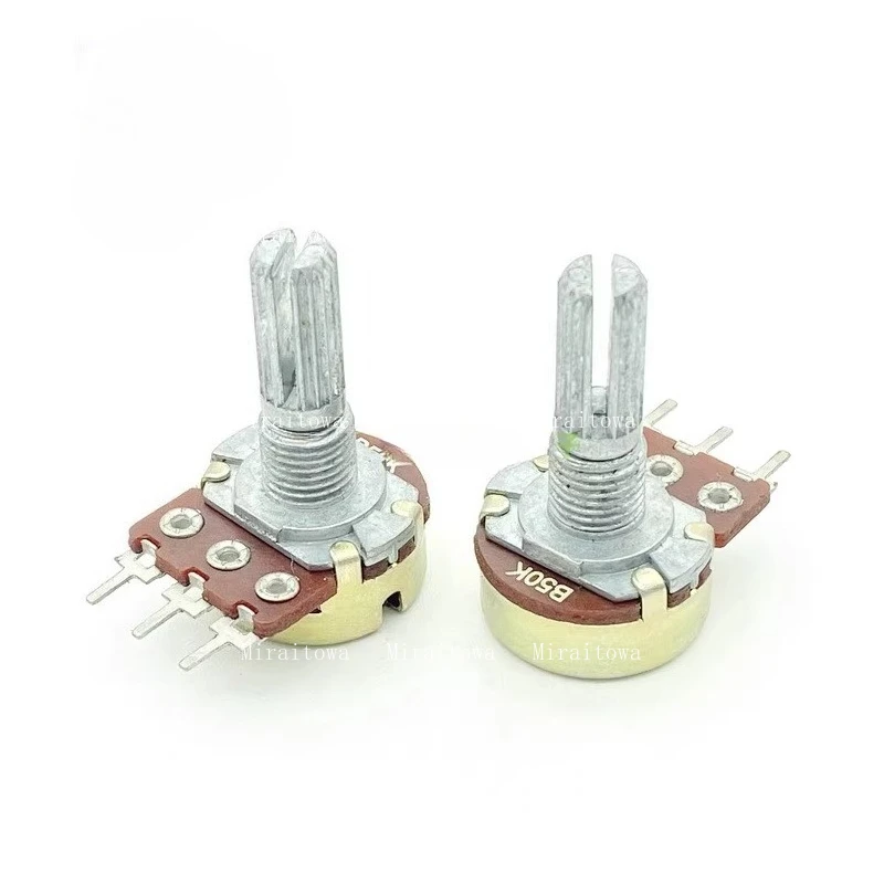 Picture 4: 10PCS 16-type B50K single-channel 3-step step-up speaker power amplifier audio high and low frequency volume potentiometers