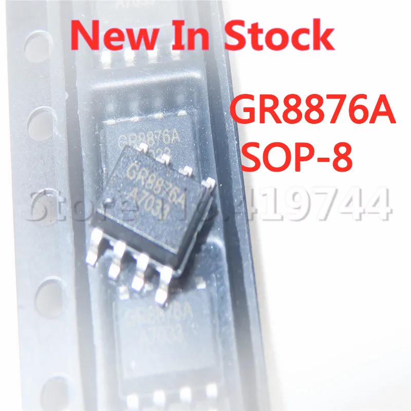 5PCS/LOT  GR8876A GR8876AKG GR8876 SOP-8 power driver chip In Stock NEW original IC