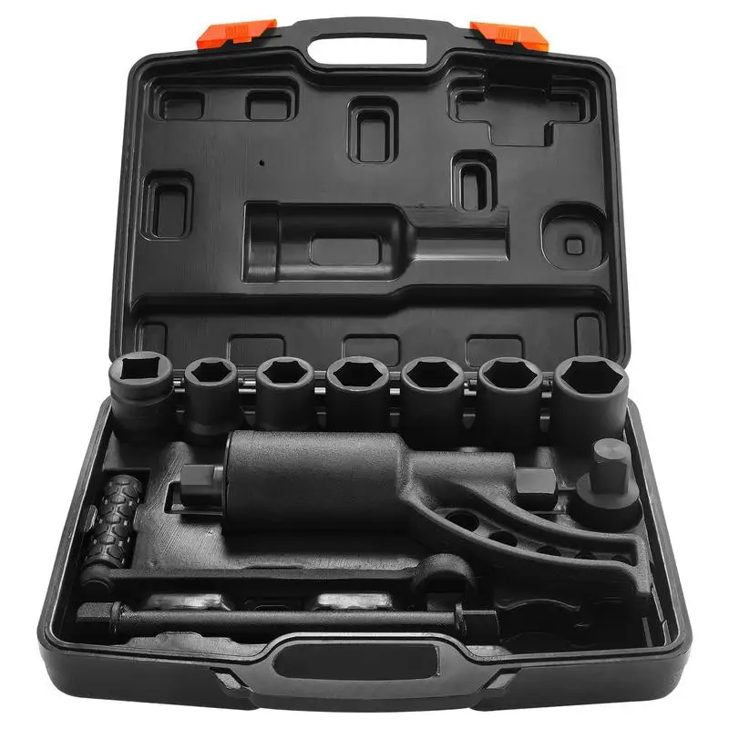 Torque Multiplier 6800 Nm, Torque Amplifier 1:64, Torque Amplifier 25.4 X 25.4 Mm, Torque Amplifier Wheel Wrench Set 21 #     Square 24/27/30/32/33/38 mm Impact Wrench