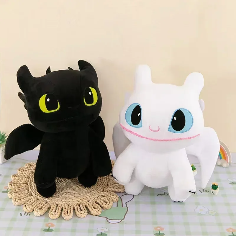 Peluche kawaii grande taille, jouet kawaii, style kawaii, sans dents, pour dresser votre dragon, cadeau d'anniversaire pour enfants