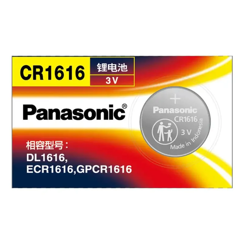 5-100pcs Original PANASONIC CR1616 CR 1616 3V Lithium Battery Button Coins Cell For Watch Calculator Clock Remote Control Toys
