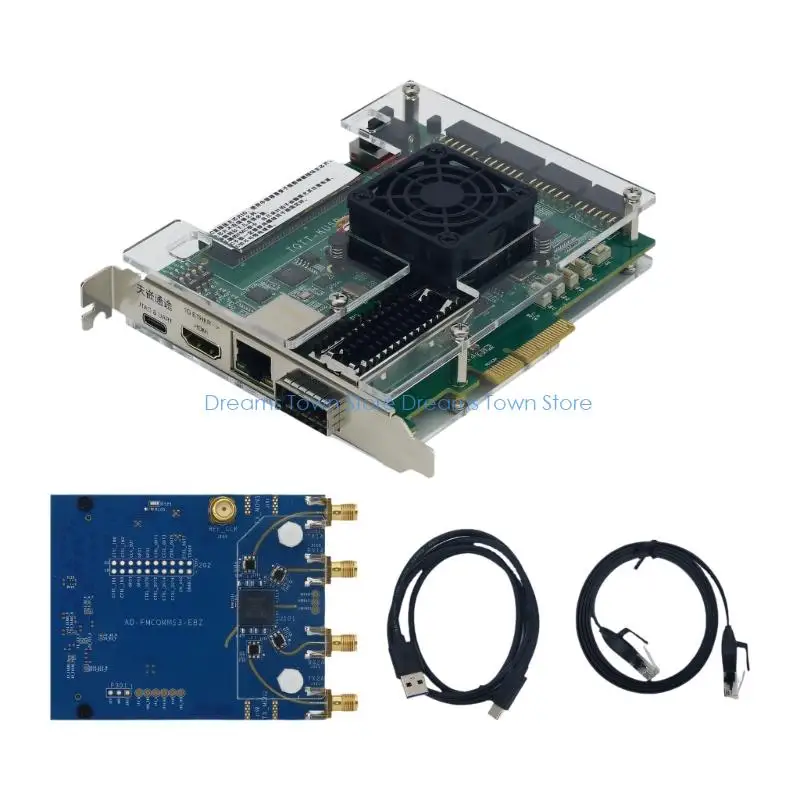 HX6A XCKU5P Development Board With AD9361 Adapters Module For Fast Data Handling