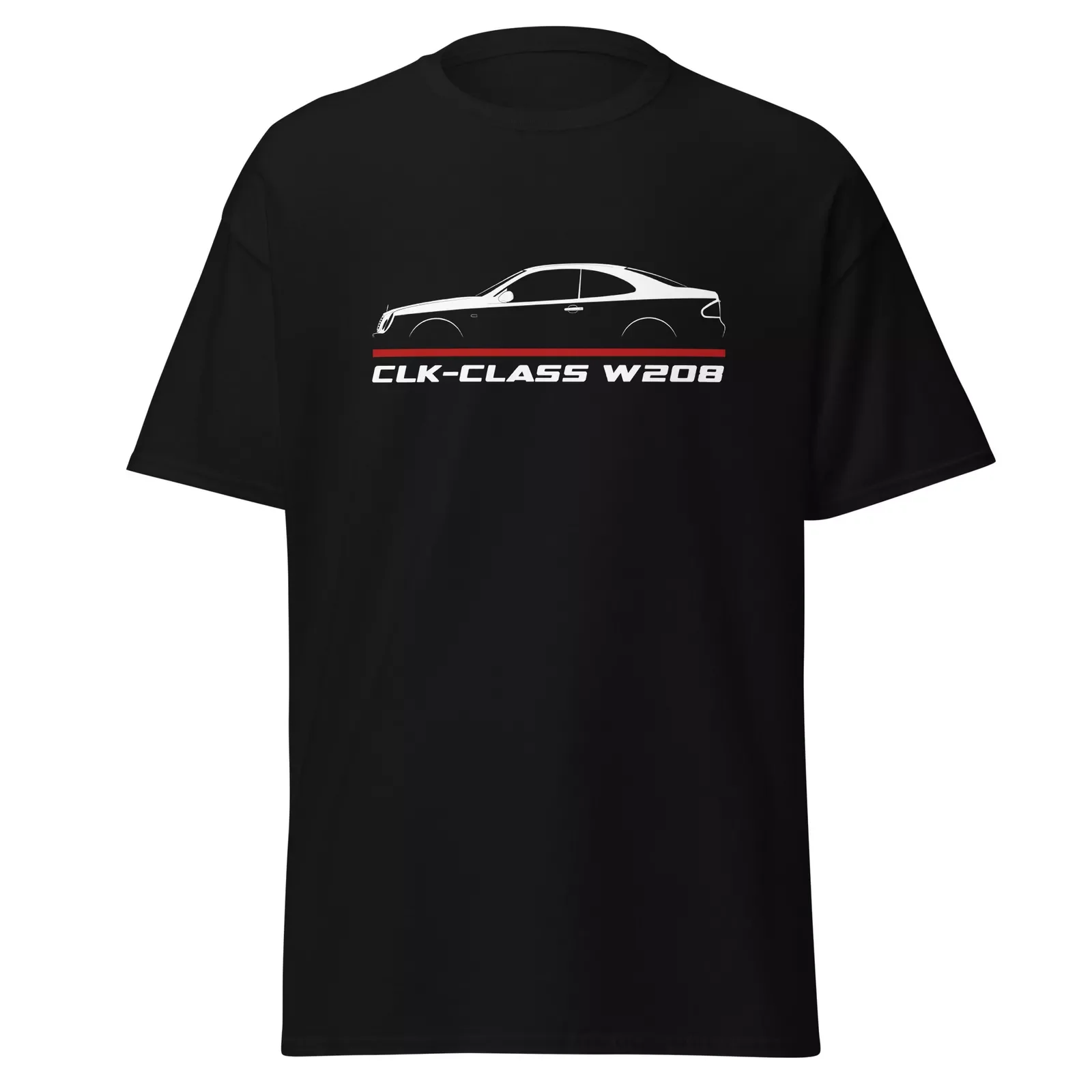 Camiseta premium con estampado Zyxz, camiseta premium Mercedes CLK W208, camiseta de regalo de cumpleaños para fanáticos del 1997-2002