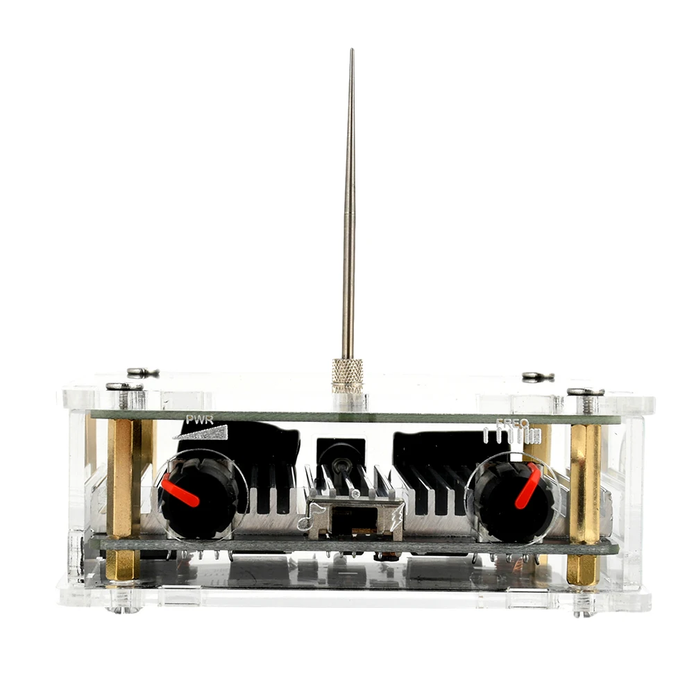 Mini cewka muzyczna Tesla 10cm kompatybilna z Bluetooth wysokiej częstotliwości AC110-240V cewka tesli dłoni napięcie generator łuku impulsowego