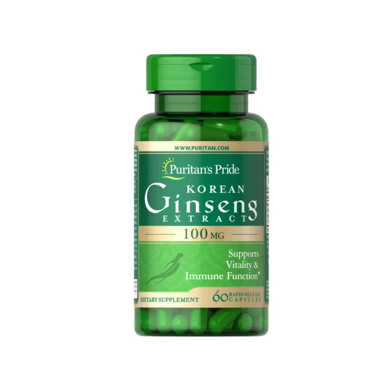 

1 bottle Ginseng capsule strengthens immune system, reduces oxidative stress cell damage and eliminates fatigue