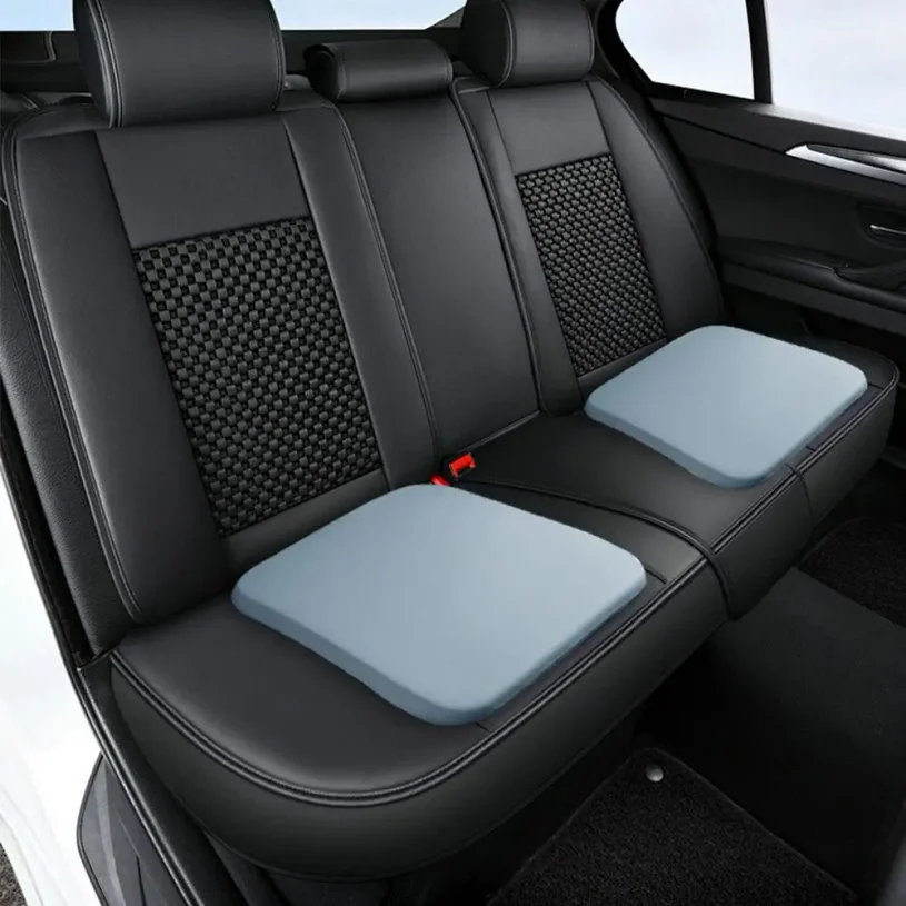 Car Seat Cushion Non-Slip Sponge Pad Ergonomic Support For Long Driving/Office Chair Memory Foam Seat Cushion Car Upholstery