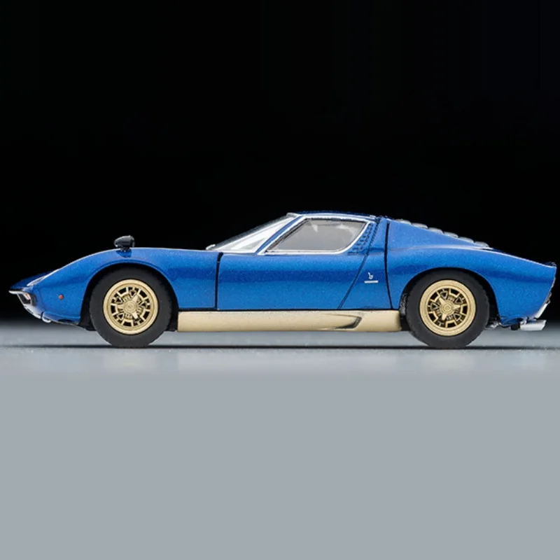 تومي TLV LV لامبورغيني ميورا SV أزرق معدني 2510 ألعاب مصنوعة من خليط معدني سيارة دييكاست نموذج معدني هدايا