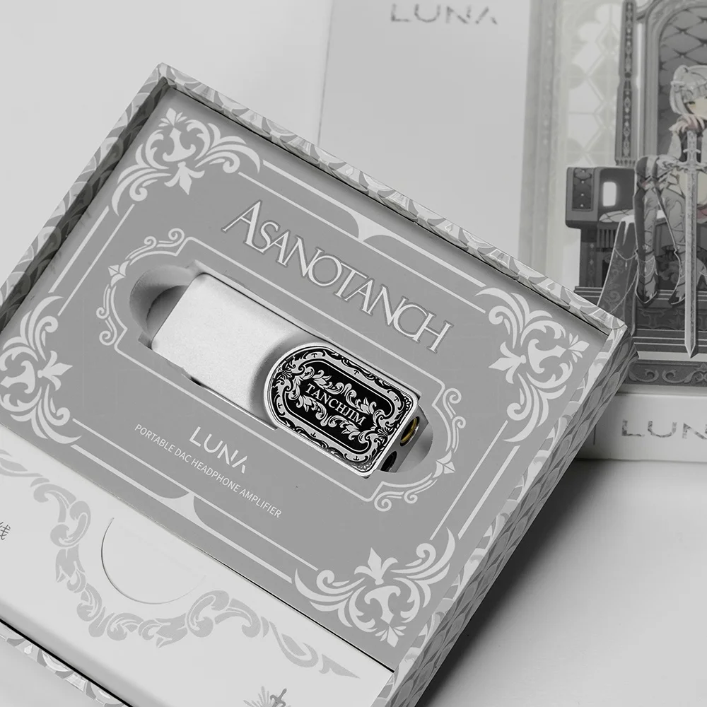 TANCHJIM Luna Asano ثنائي الرائد CS43198 USB DAC/AMP محمول أوضاع كسب مزدوجة المستوى DSD256 مضخم ضوت سماعات الأذن وحدة فك ترميز الصوت