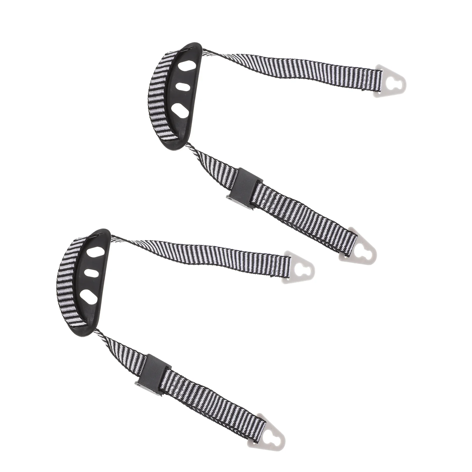 2Pcs Safety Hat Chin Band Adjustable Hard Hat Fixing Band Simple Structure High Toughness Long Time Use Chin Strap for