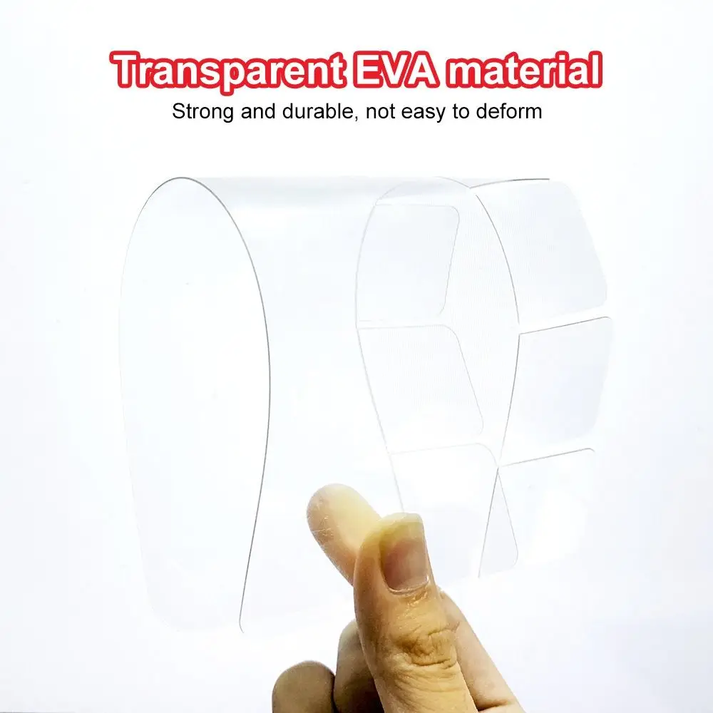 Fournitures transparentes protection contre les éclaboussures de pipi durables universelles couvertures d'entraînement de pot adhésif déflecteur d'urine toilette