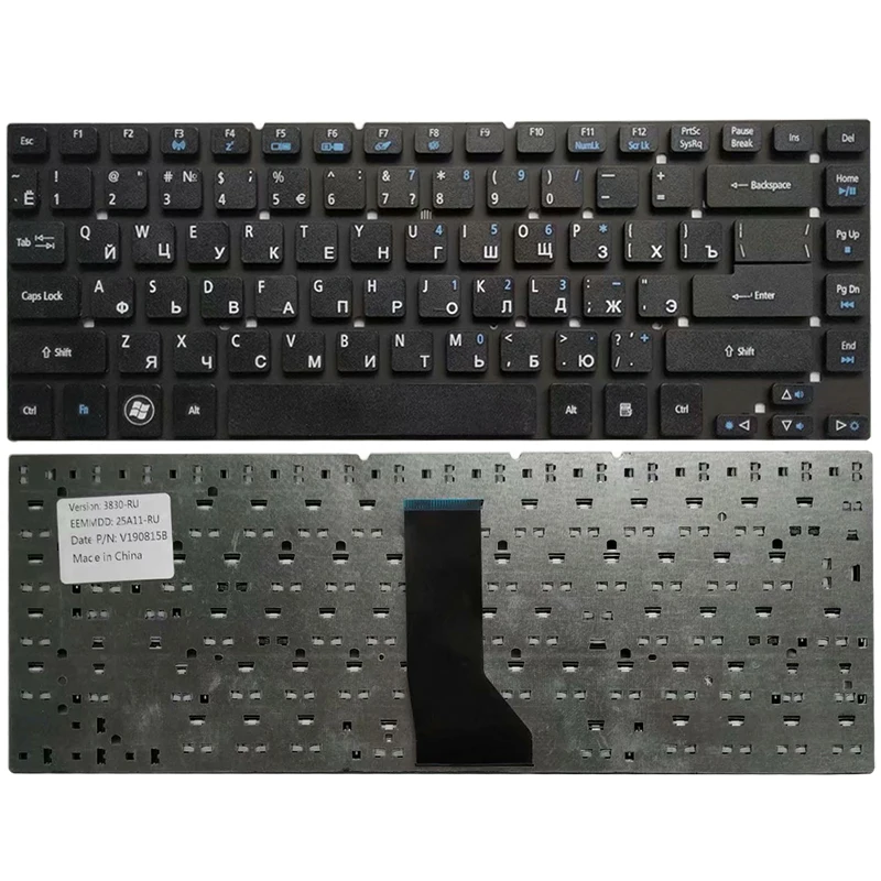 NEW Ruaain Ru laptop keyboard For Acer Aspire 3830 3830G 3830T 3830TG 4830 4830G 4830T 4830TG 4830Z 4755 4755G E1-430 E1-430G