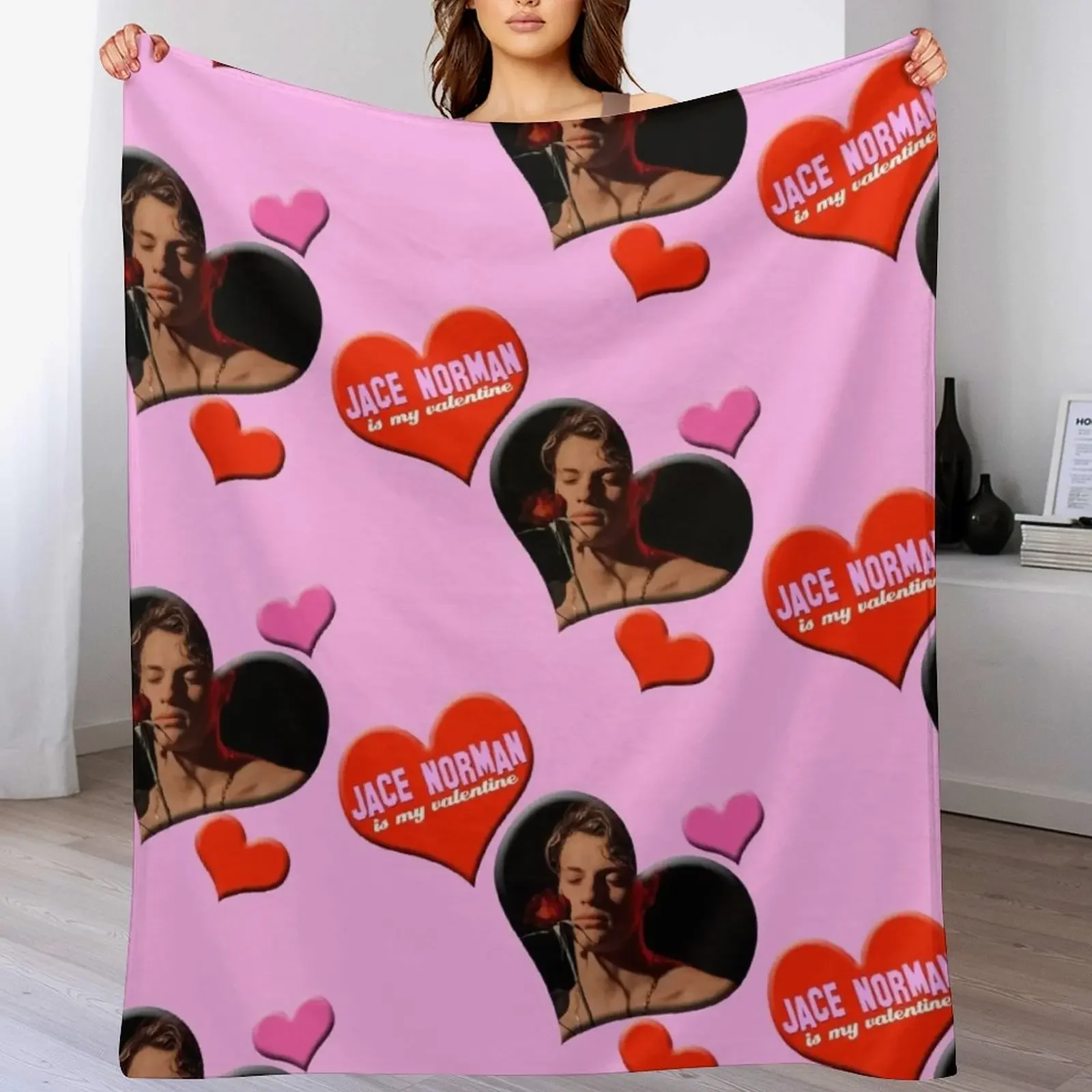 

Jace Norman is my Valentine Throw Blanket Fade Resistant Durable Throw Blanket