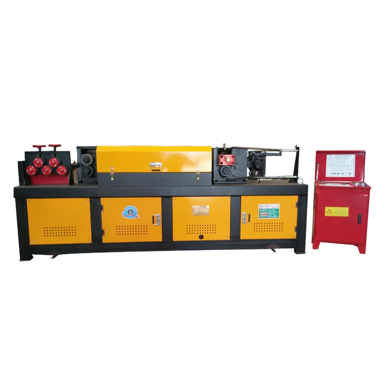 

Hot Sale 4-10mm CNC Control Automatic Rebar Stretching Straightening and Cutting Machine