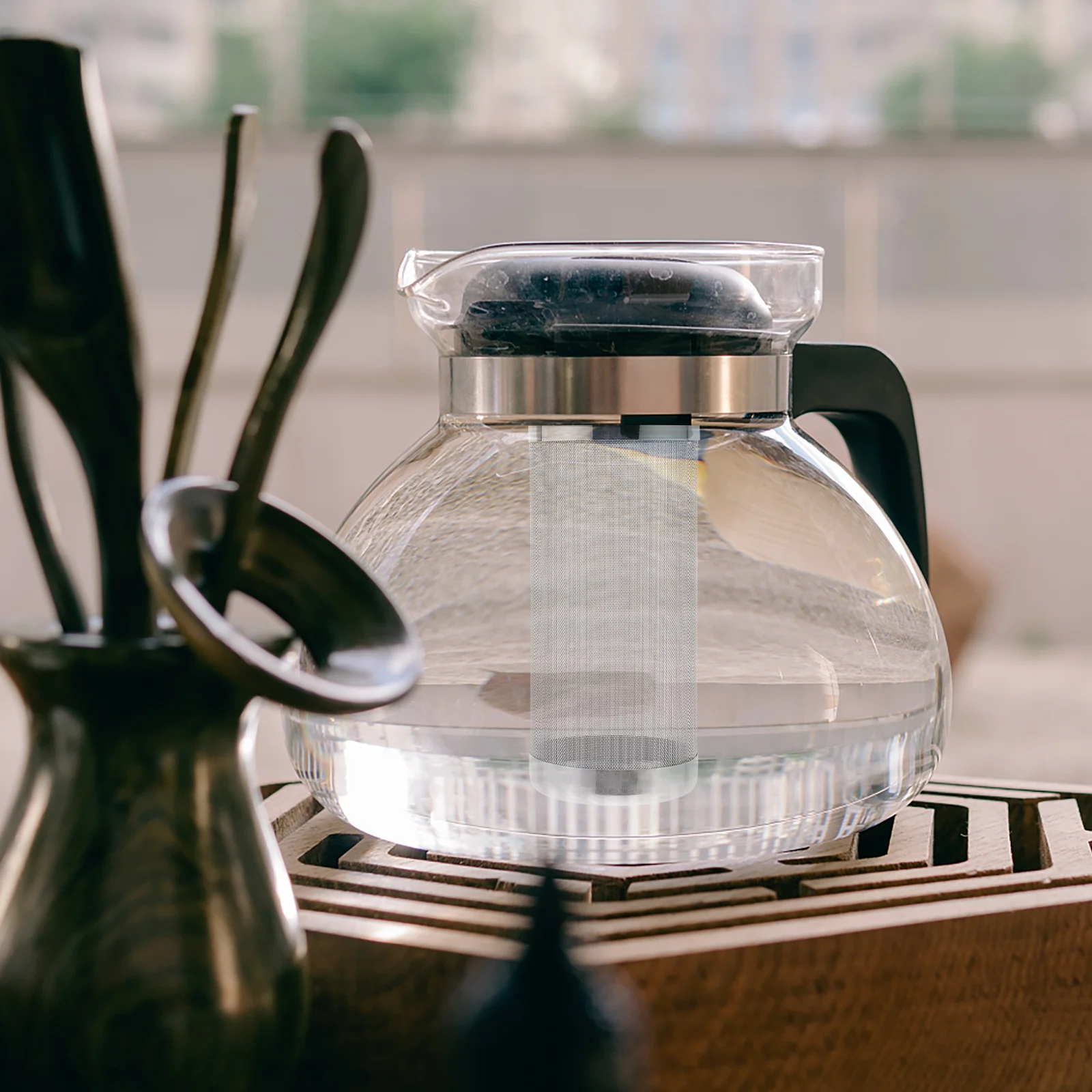 

Фильтр для пивоварения, сетчатый фильтр из нержавеющей стали с крышкой, инструмент для фильтрации домашнего пивоварения, фильтр для частиц, нержавеющий