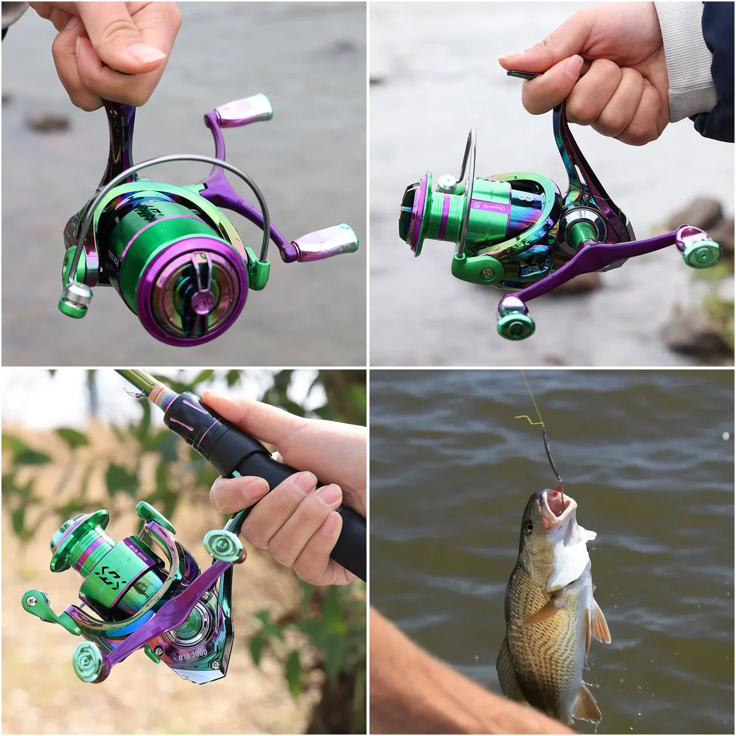 Sougayilang Spinning Reel 1000-5000Series 5.0:1 Gear Ratio Twin Rocker Fishing Gear Suitable for All Topwater Fishing Gear Pesca - AliExpress 18 Sougayilang Spinning Reel 1000-5000Series 5.0:1 Gear Ratio Twin Rocker Fishing Gear Suitable for All Topwater Fishing Gear Pesca - AliExpress 18