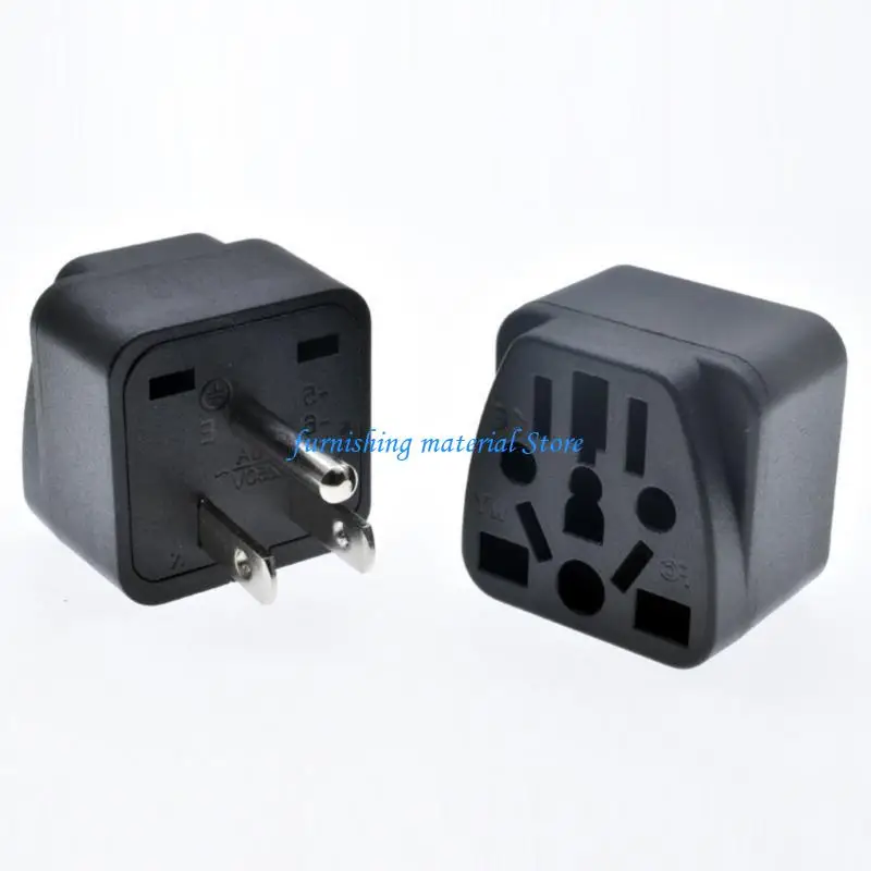 

Y5GD Universal Plugs Converter US Travel Plugs Adapter for EU Asia To US Travel