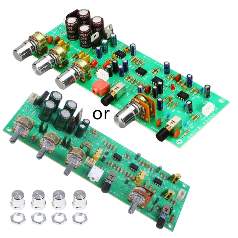 Professional Front Tuning Board Power Amplifier Board Preamp Amplifier Tone Control Board Dual AC Dual 12V Series