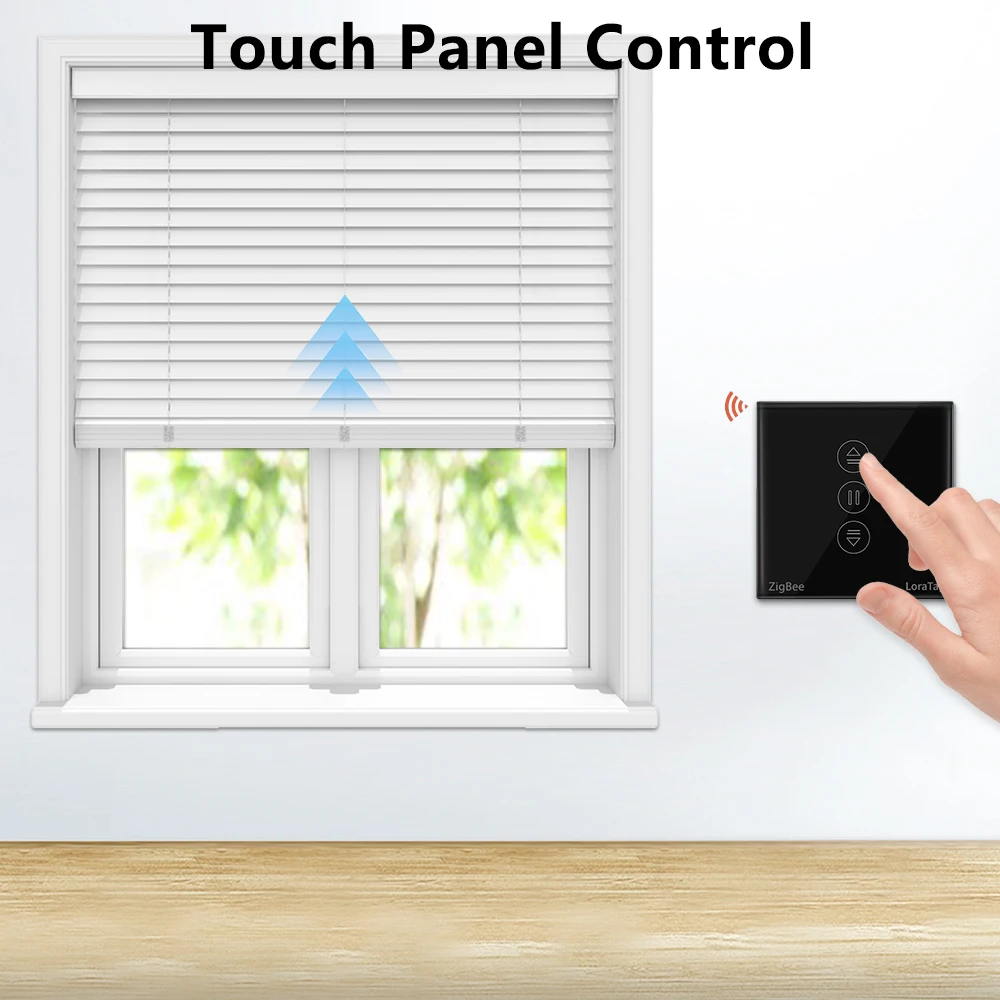 LoraTap ZigBee Curtains Roller Shutters Blinds Switch Control Connected Motor Google Home Alexa Electric Window Tuya Smart Life