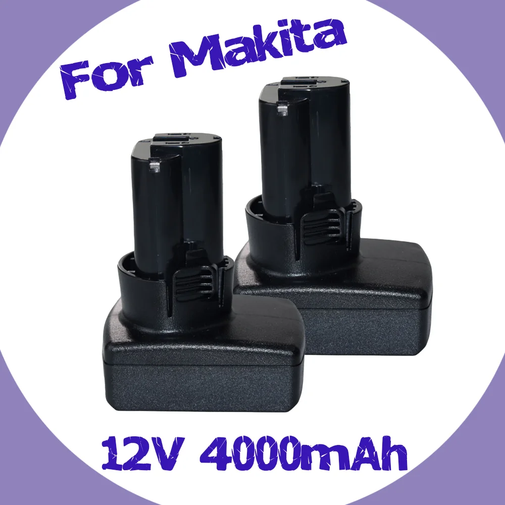 

4000 мАч для Makita BL1013, сменный аккумулятор 10,8 В 12 В BL1014 BL1015, литий-ионный аккумулятор, замена аккумуляторов, аккумулятор для электроинструментов