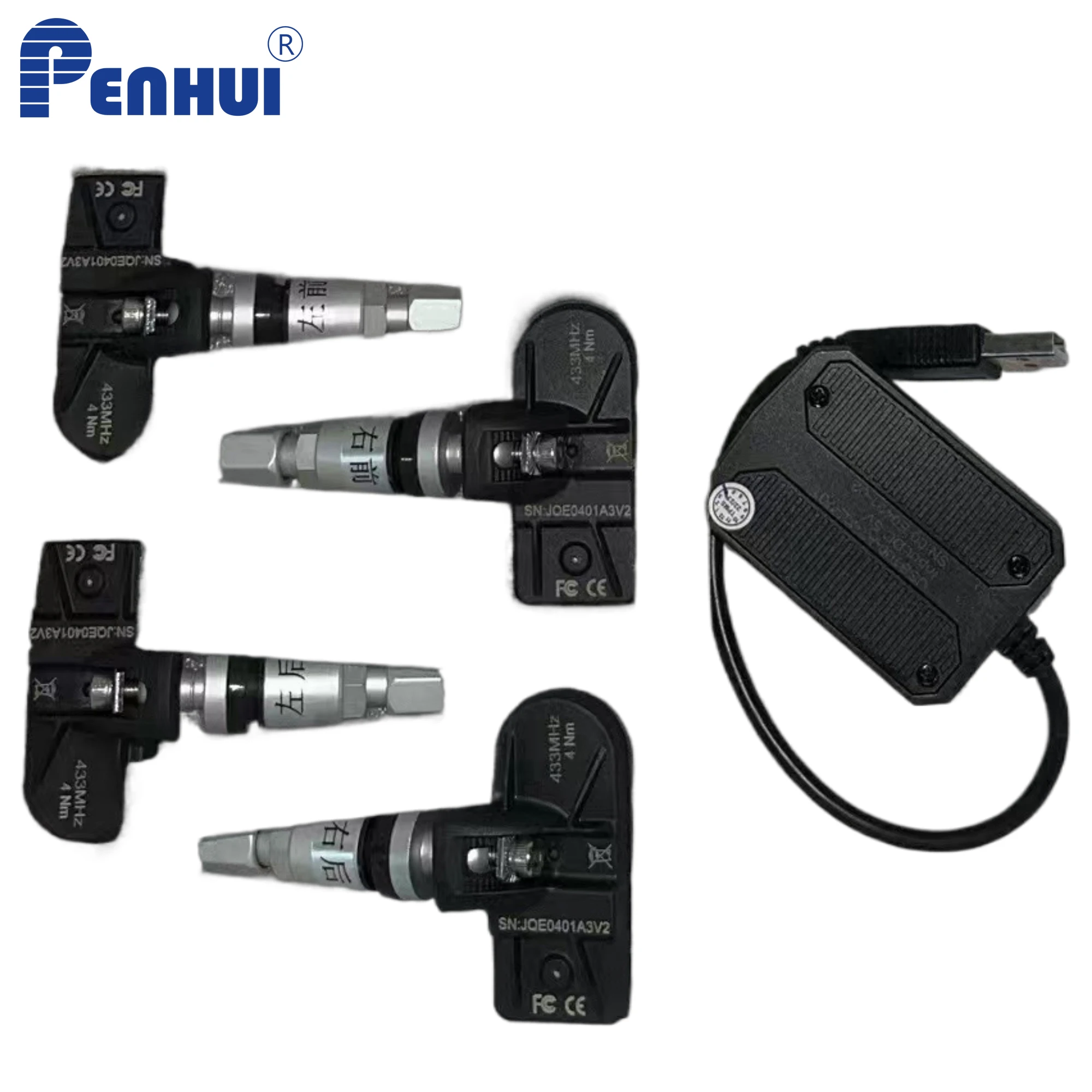 

High Precision Android Wireless Tire Pressure Monitor Tpms Android Navigation Built-In External USB Universal Detection for