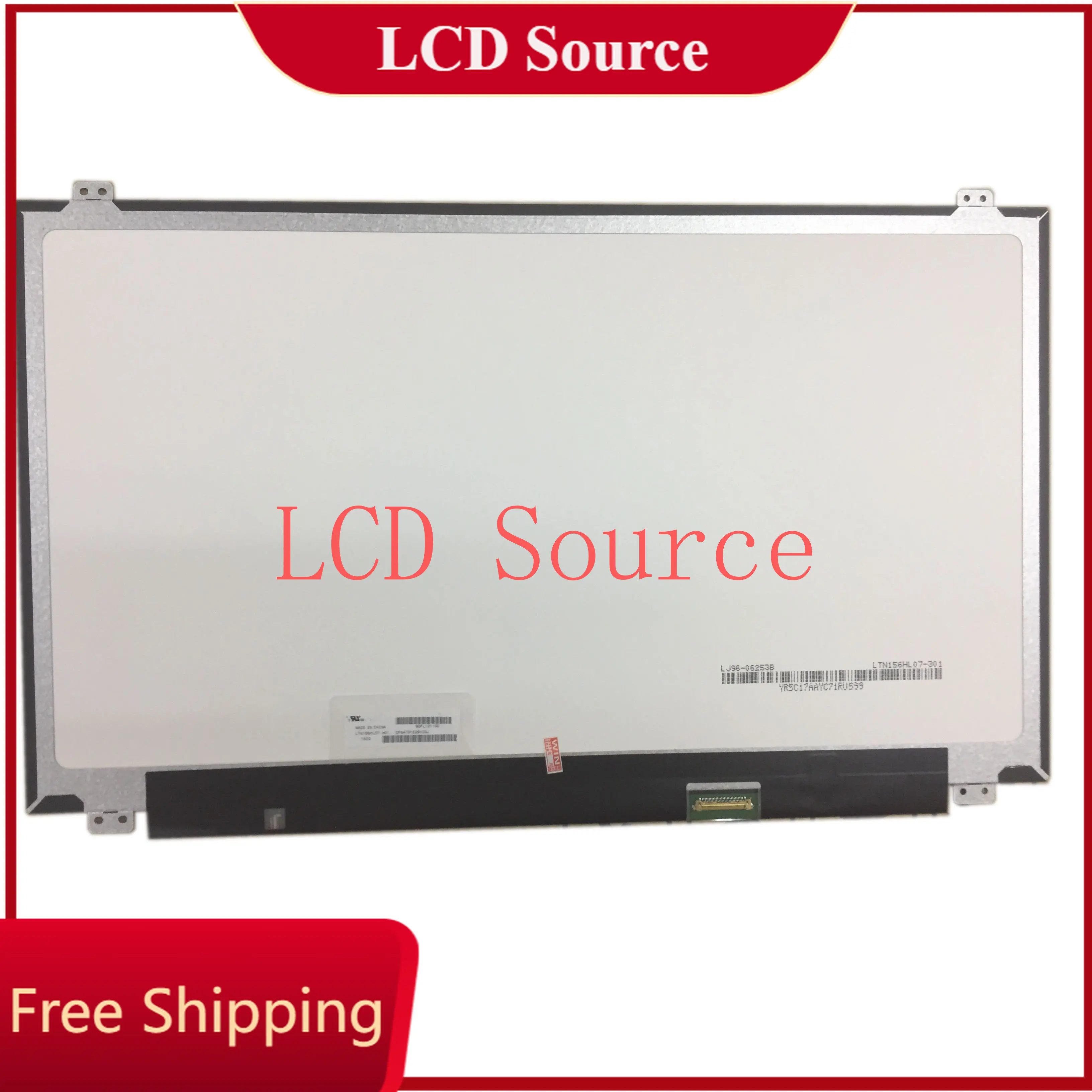 LTN156AT39-H01 fit LP156WH3 TPS1 TPS2 TPT2 TPSH LP156WHB TPD1 TPC1 TPA2 B156XTN04.1 1366*768 EDP 30 Pins LCD Screen Laptop