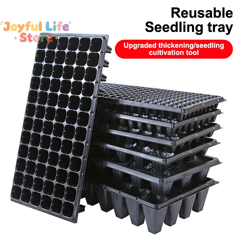 Seed Starter Trays - Hot 10Pcs Seedling Trays Plastic Gardening