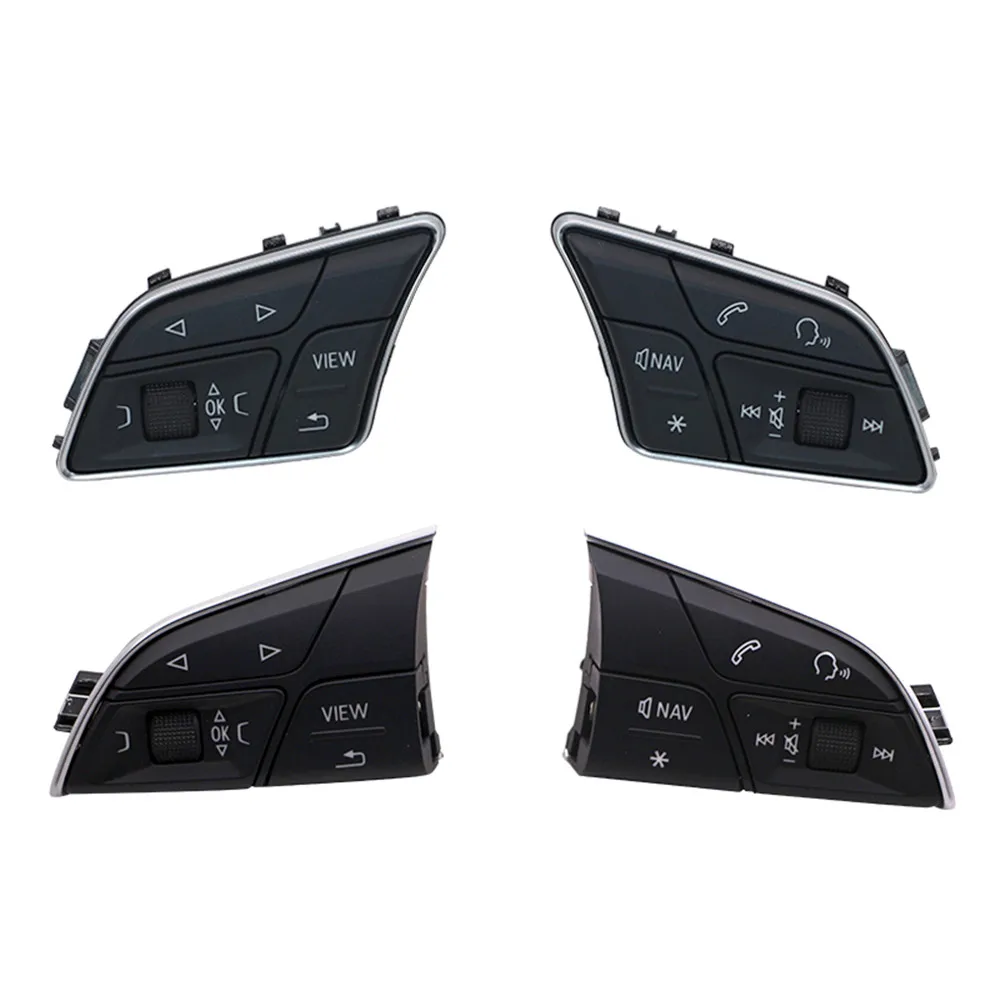 

For Audi A3 A4L Q5 Q5L steering wheel multi-function button modification low-profile upgrade high-profile control button