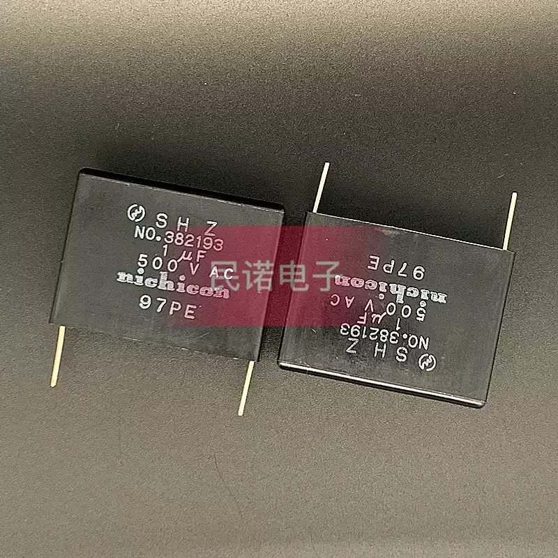 10-100pcs safety film capacitors 500V AC 1.0UF 1UF 1U0 500VAC 105 pin distance 35mm imported