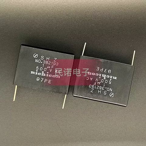 10-100pcs safety film capacitors 500V AC 1.0UF 1UF 1U0 500VAC 105 pin distance 35mm imported