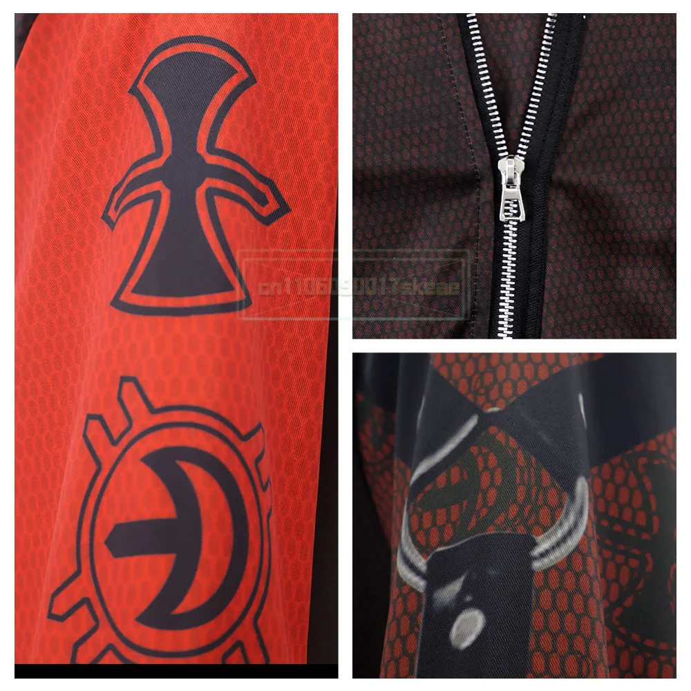 Kostium Zombie 4 Victor Cosplay Płaszcz Kamizelka Garnitur dla Mężczyzn Chłopców Przebranie Wampira Świt Strój Karnawałowy na Halloween