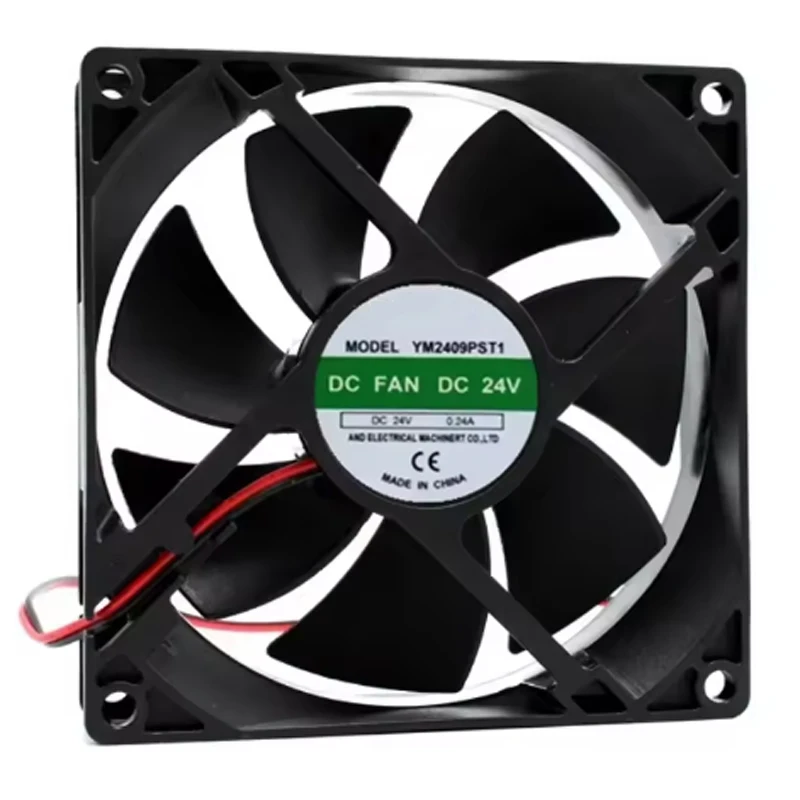 New YM2409PST1 24V 0.35A 9025 2-Wire Inverter Welder Server Chassis Cooling Fan