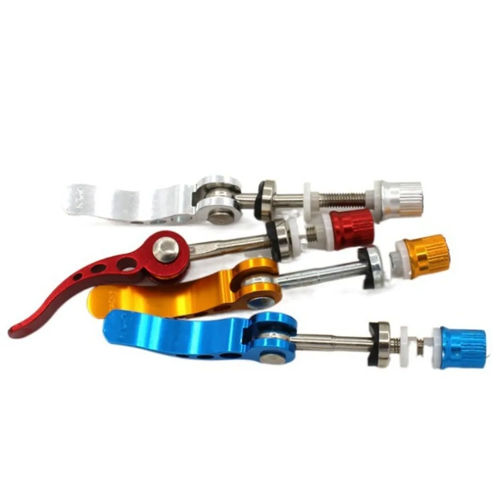 

Quick Release Bike Seat Clamp Wear-resistant Aluminum Alloy Seat Post Clamp Replaceable Universal Seat Tube Clamp Bicycle Parts