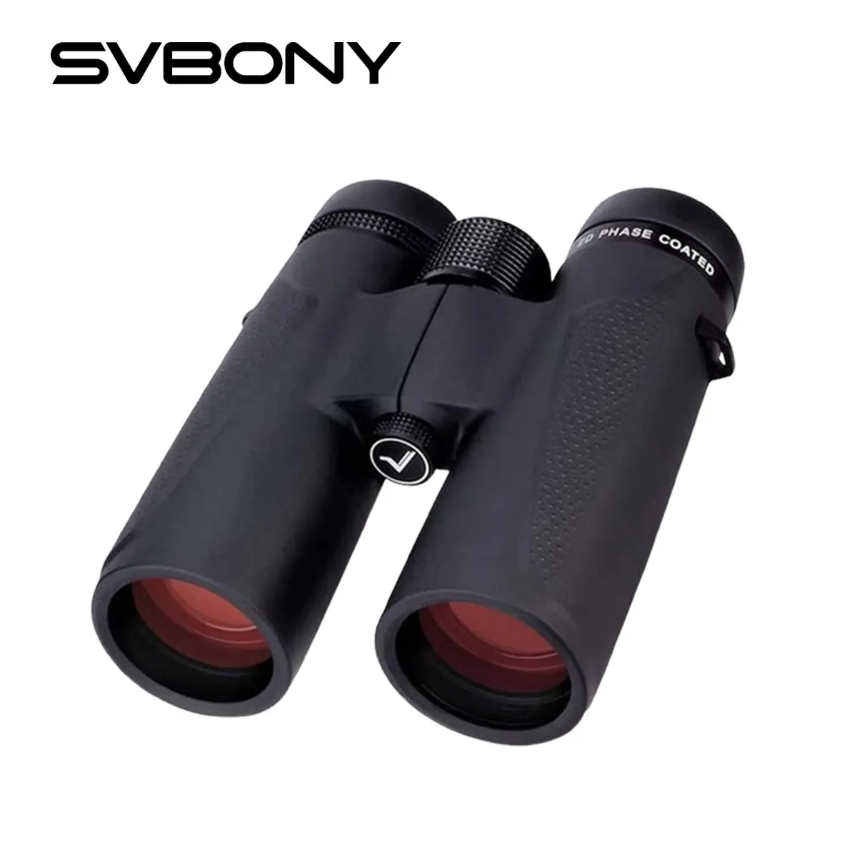 Svbony SV202 Adults High Power Binoculars 10x42 BAK4 Roof Prisms Telescope for Outdoor Camping or Hiking