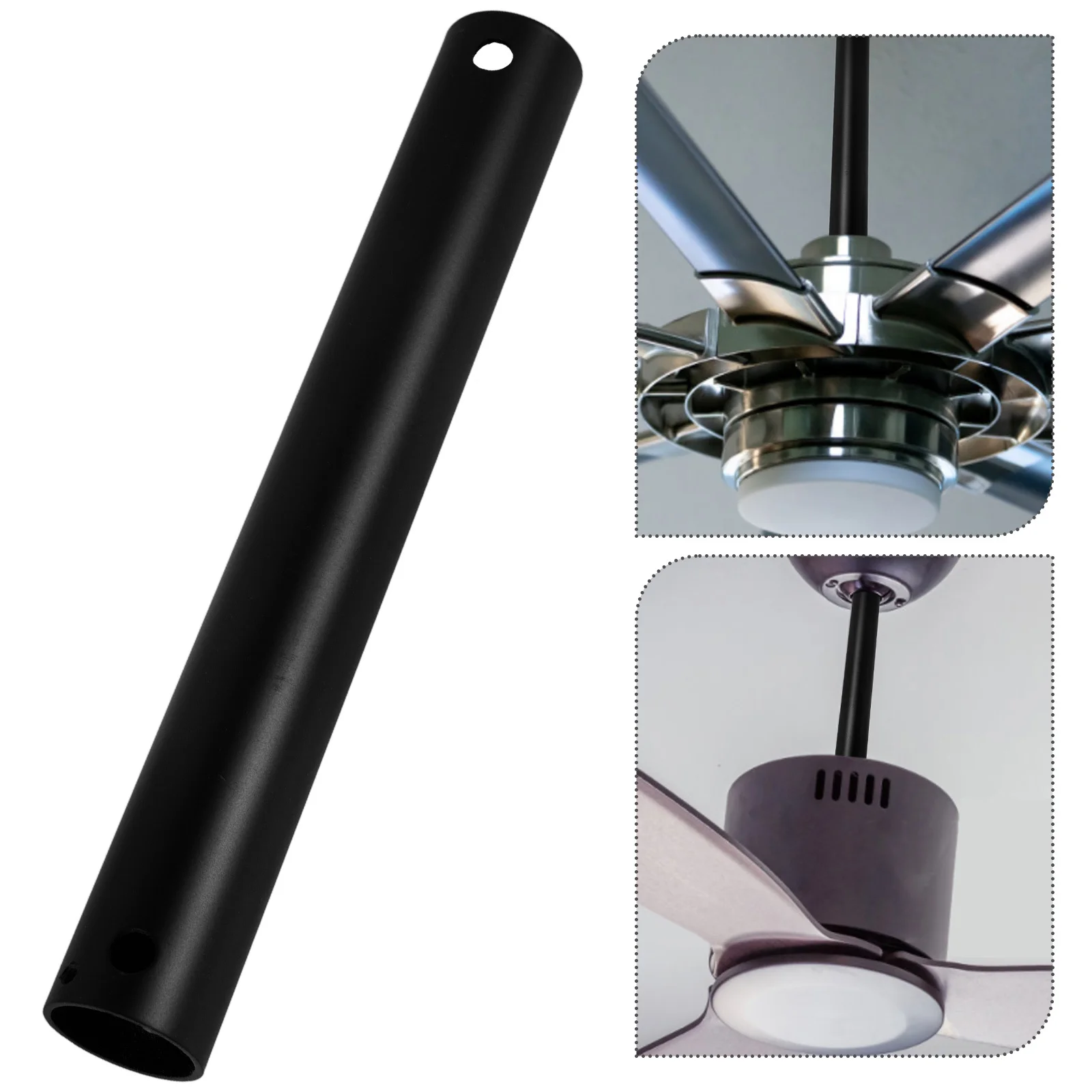 

Extended Fan Light Ceiling Downrod Replacement Parts Boom Iron Kit Thickened Stability Various Fans Compatibility Sleek