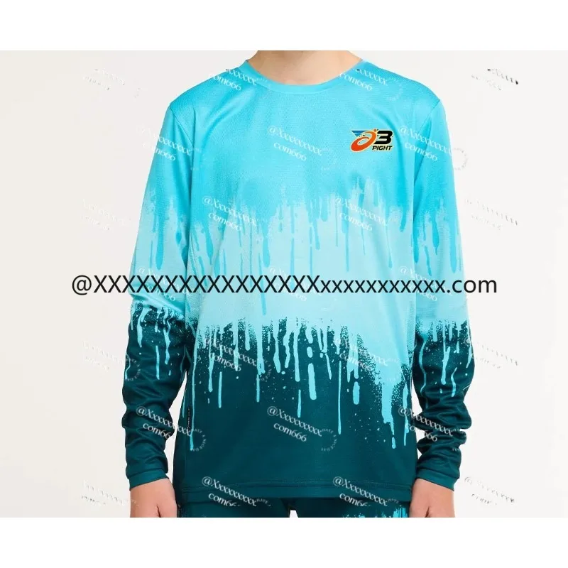 

Новый трикотаж для горного велосипеда для взрослых, повседневный спорт, летняя дышащая ткань, быстросохнущая ткань, футболка с длинными рукавами