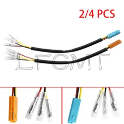 3Pin Front Turn Signal Wiring Adapter Connector Fit for HONDA CB 125R 150R 300 650 F/R 400 500 F/X 1000R NC750 REBEL CMX 300 500