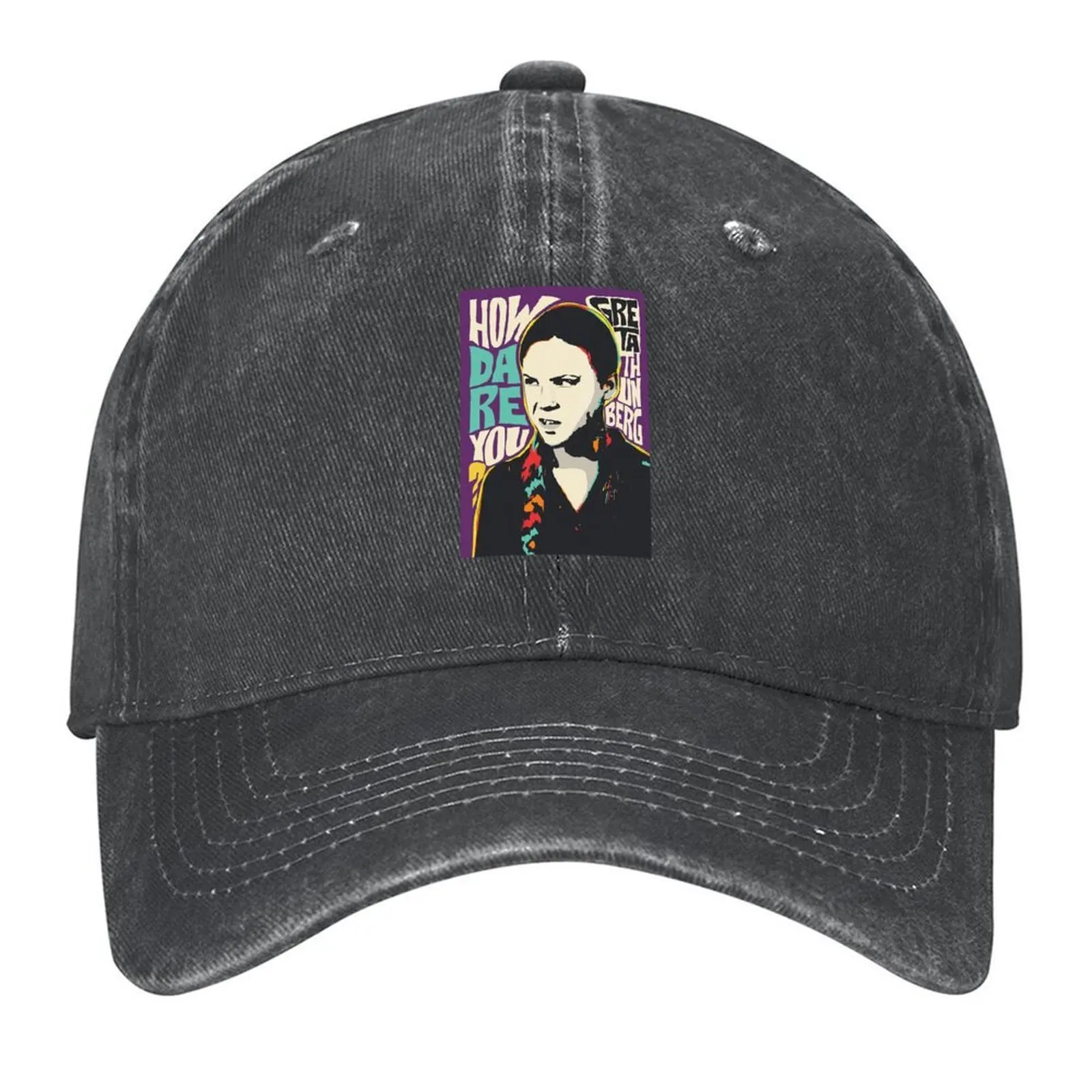 

Gifts Idea Greta Thunberg Gift For Fan Baseball Cap black tea Hat Beach Outing |-F-| Men Caps Women's