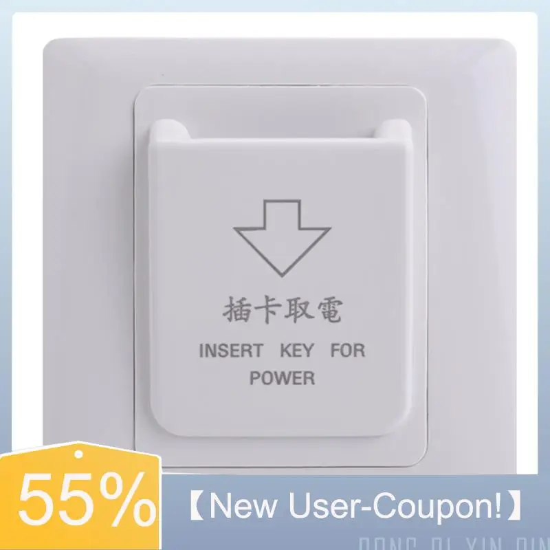 

A81M New- 5Set High Grade Hotel Magnetic Card Switch Energy Saving Switch Insert Key For Power With 3 Card
