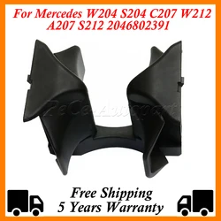 Center Console Drink Cup Holder Black 2046802391 For Mercedes-Benz C-Class E-Class W204 S204 C207 W212 A207 S212