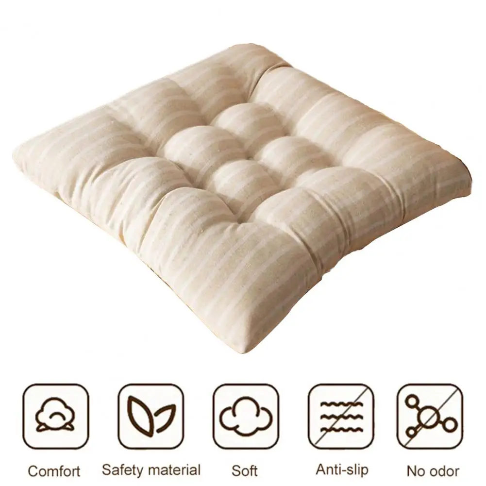 Office Chair Cushion Soft Pp Cotton Filling Chair Cushion Soft Square Chair Cushion with Pp Cotton for Outdoor for Comfortable