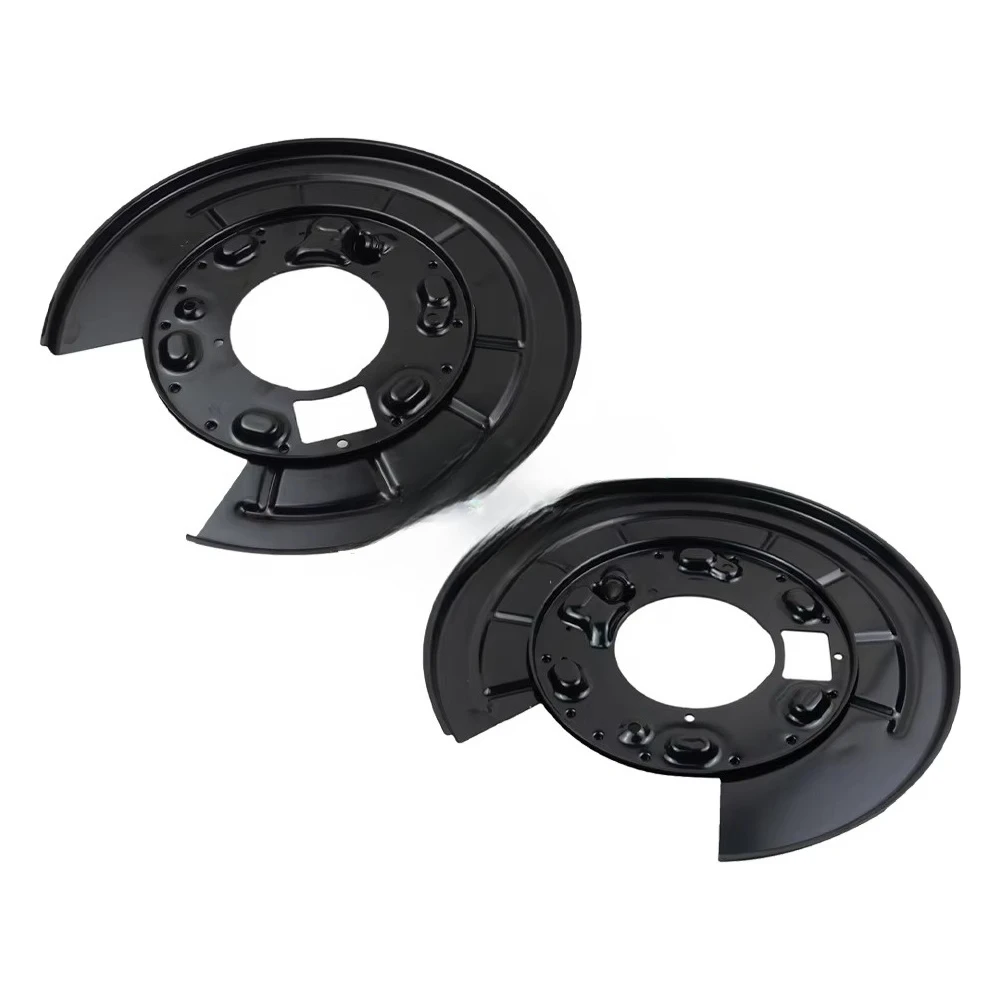 Glossy L+R Brake Disc Splash Panel Kit LR048812 LR048810 for Range Rover Sport 05-13 LS SUV NEU