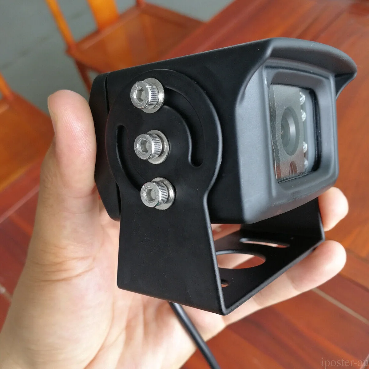 PWAS Private Mold 7in IPS Screen Quad Split   DVR with 1080P  s IP69 AI BSD Blind Spot Human Vehicles Detection Kit