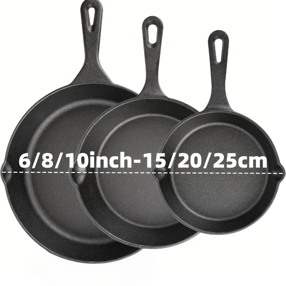 Cast Iron Skillet Set 5