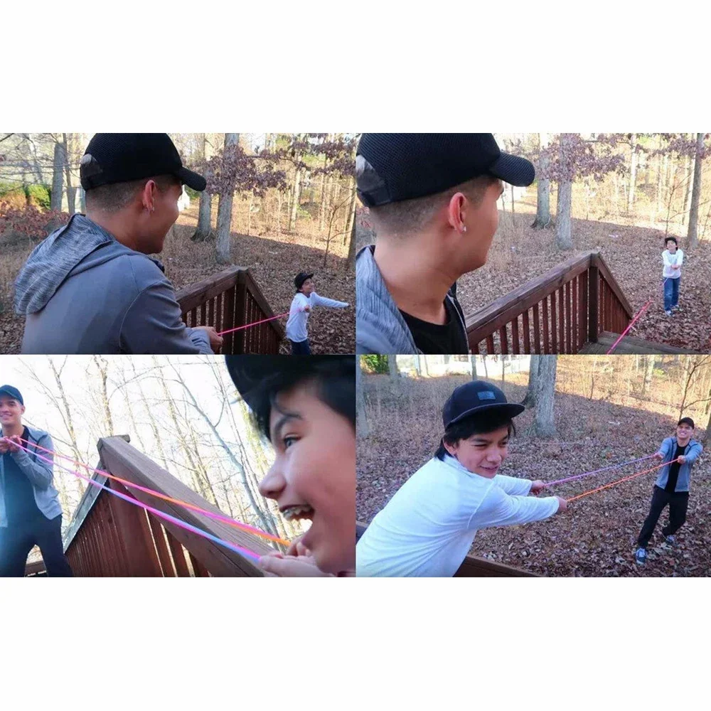 Jouets sensoriels à cordes extensibles, 6 paquets, résistance à presser, renforcer les bras, nouilles, anti-Stress, jouets pour enfants et adultes