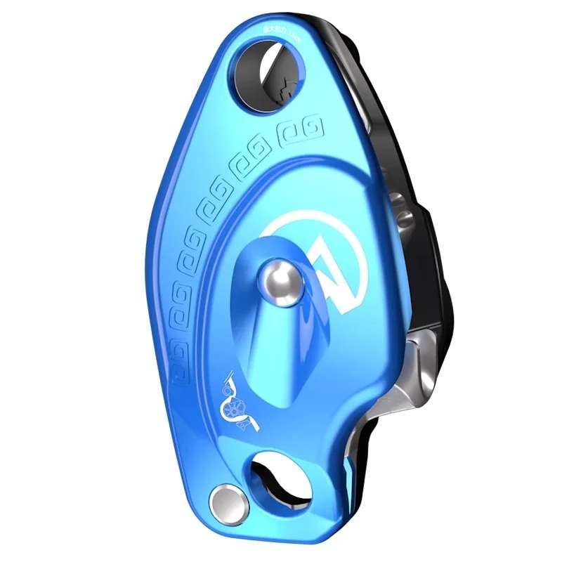 

Camnal Anti-Panic Descender Outdoor and Aerial Work Descender Climbing Rappelling Equipment