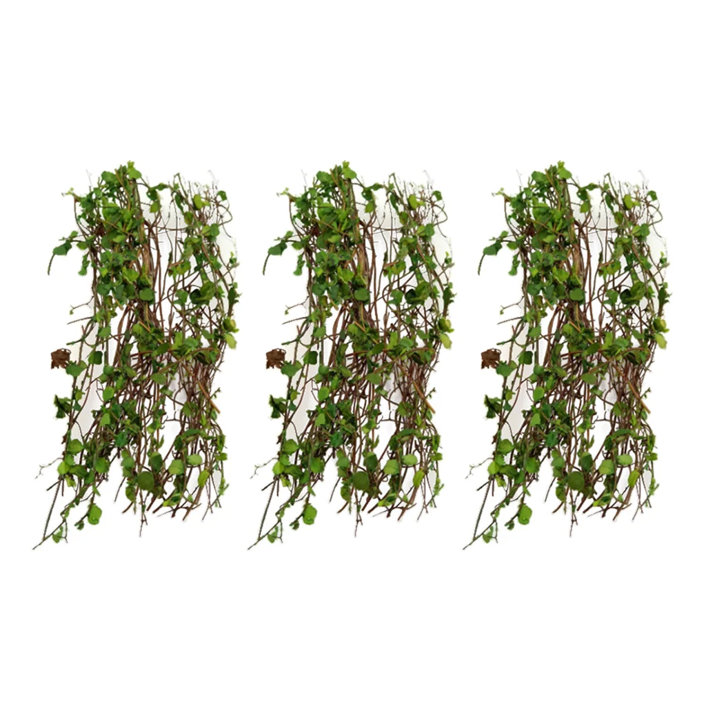 Lots 3 Miniatures Vine Plant for Wargame Diorama Fairy Garden DIY Accs