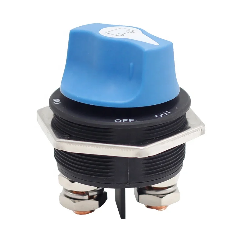 300A Max 32V DC 2 Position Battery Isolator on OFF Kill Switches Battery Power Cut Master Switch Disconnect Isolator for Car