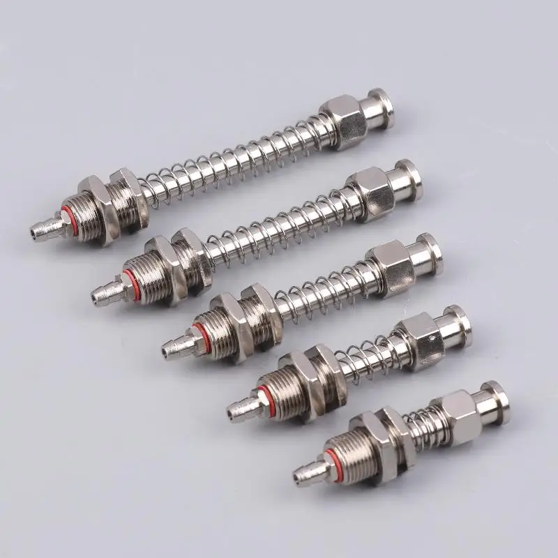 1Pcs M12 Extend Thread Top Air Admission: Sucker Buffer Connecting Rod Automation Robot Vacuum Cup